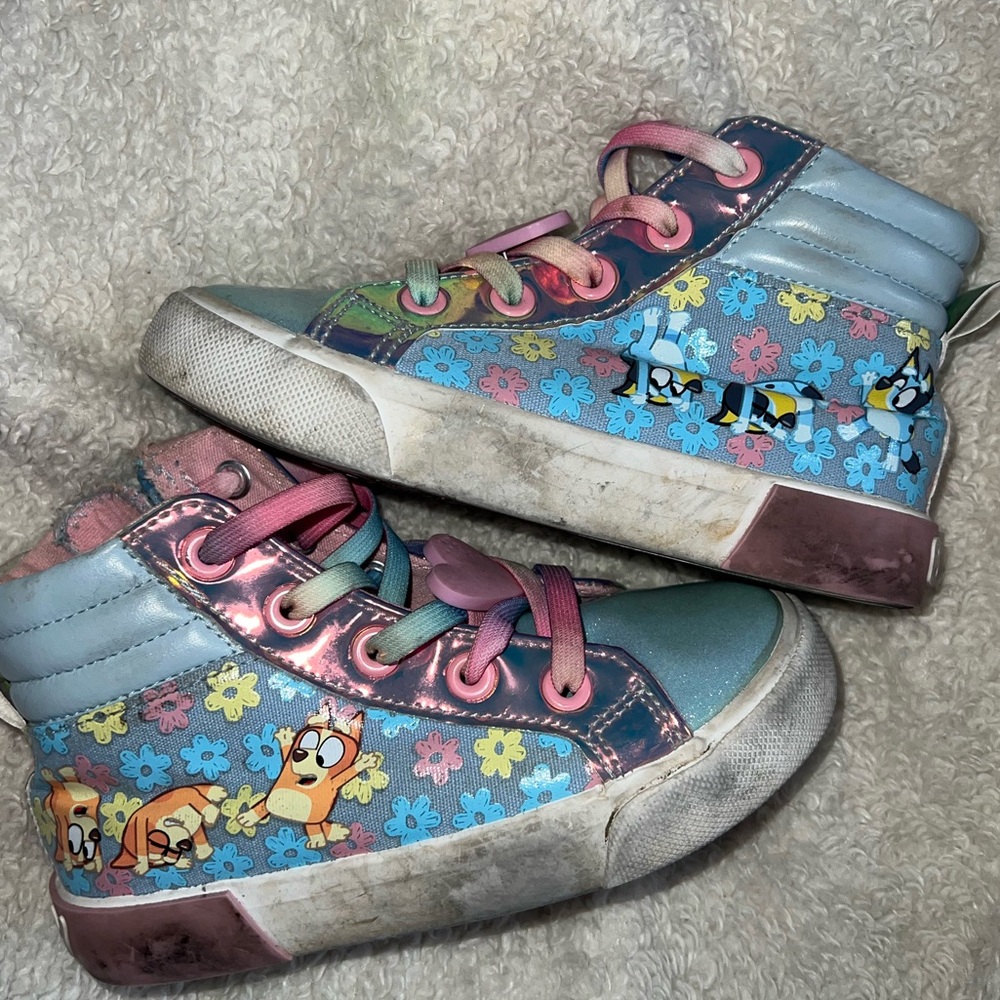 High-Top Bluey Sneakers